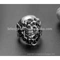 Good quality skull engagement ring for women, class ring manufacturers